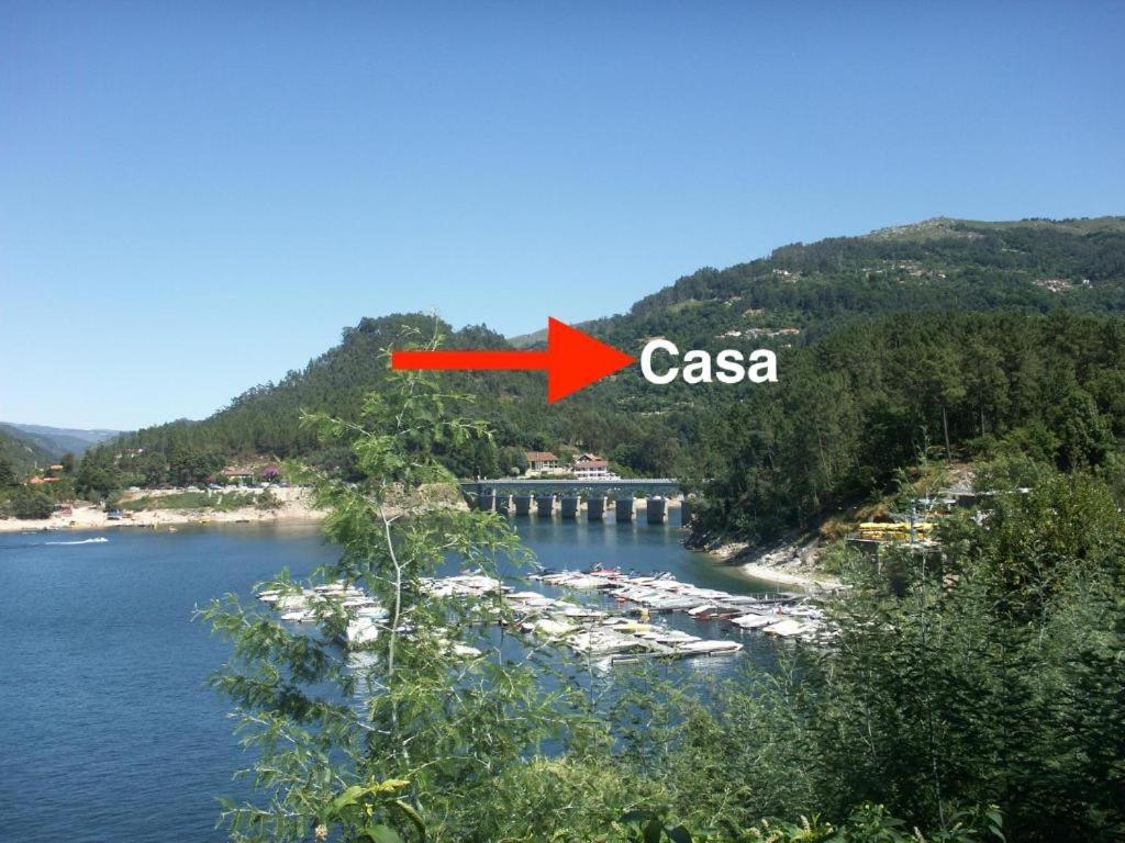 Апартаменти Casa De Casarelhos - Vistas Rio, Campo E Montanha - Lareira Жереш Екстер'єр фото